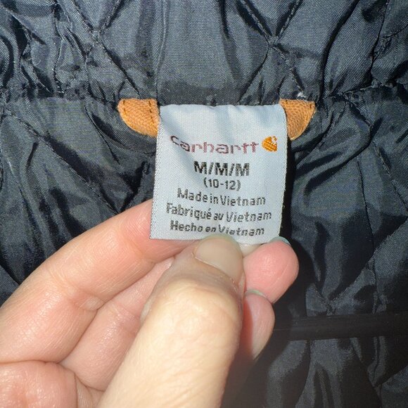 Carhartt Winter Coat Boys' Medium (10-12) - Picture 3 of 4